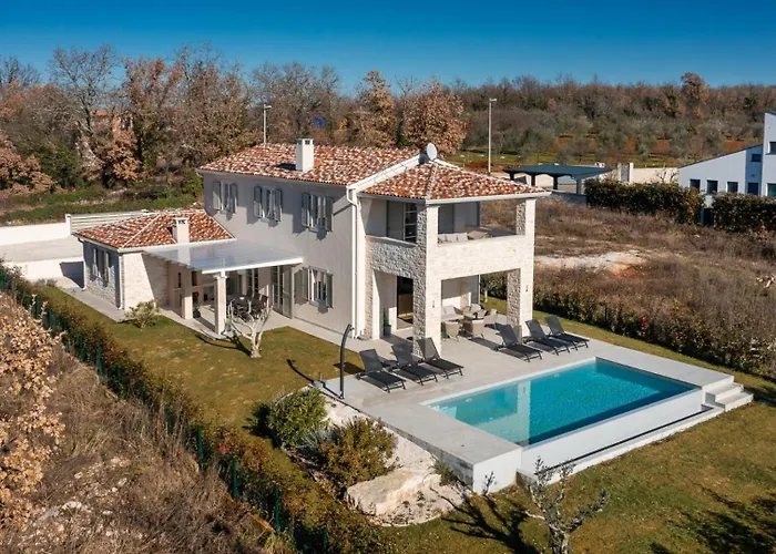 Vila Beautiful Legro With Pool In Visnjan
